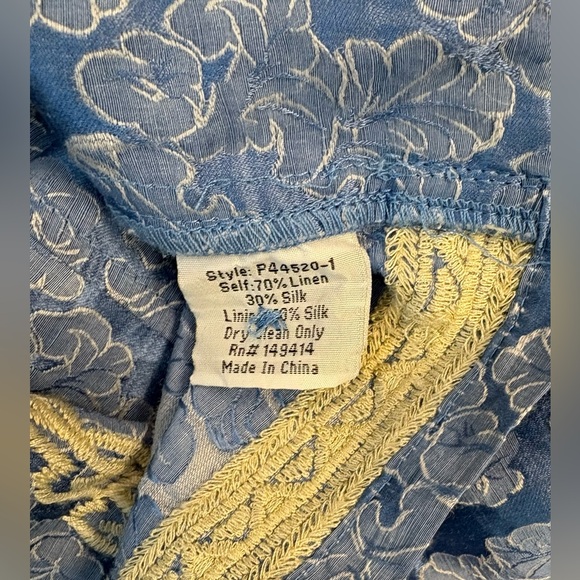 Johnny Was Pete & Greta Limited Edition Jacquard Jacket and Pants Set-RARE - Picture 5 of 16